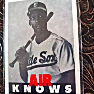 Michael Jordan Baseball rookie card